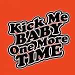 06 148 Women Pregnancy Tshirt with Kick me baby one more time Printed Design