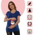1 241 Women Pregnancy Tshirt with Amma phulihoara Printed Design