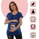 1 265 Women Pregnancy Tshirt with Baby love biryani Printed Design