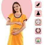 1 389 LIGHT SABER DUEL - Women's Maternity Top Tunic Pregnancy Clothes Nightshirt Printed Design Round Neck Half Sleeves - Perfect Gift for Next Mom to Be