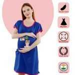 1 480 Women's Pregnancy Tunic Clothes Nightshirt Mamma dokhla version 2 Printed Design