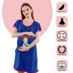 1 747 Women's Pregnancy Tunic Clothes Nightshirt Parathe wali se Top Printed Design