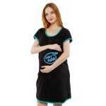 1a 560 Women's Pregnancy Tunic Clothes Nightshirt Baby inside Top Printed Design