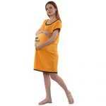 2 589 Women's Pregnancy Tunic Clothes Nightshirt We are hungry Top Printed Design