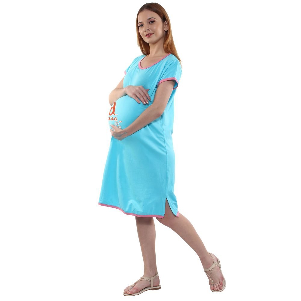 2 676 Women's Pregnancy Tunic Clothes Nightshirt Eid release Printed Design