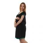 2 765 Women's Pregnancy Tunic Clothes Nightshirt Ek lassi hojaye Top Printed Design