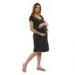 3 776 Women's Pregnancy Tunic Clothes Nightshirt idli Top Printed Design