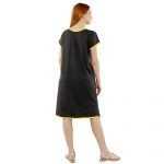 4 656 Women's Pregnancy Tunic Clothes Nightshirt Baby foor steps Top Printed Design