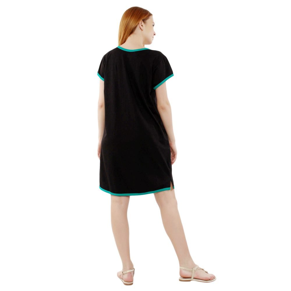 4 766 Women's Pregnancy Tunic Clothes Nightshirt Ek lassi hojaye Top Printed Design