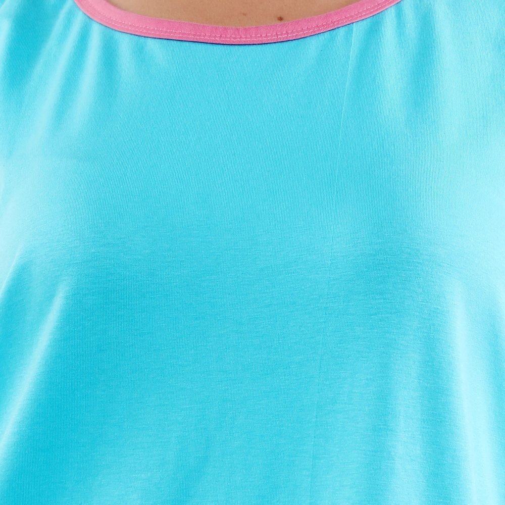 5 409 Women's Pregnancy Tunic Clothes Nightshirt Girl peeking cross zip Top Printed Design