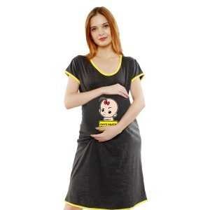 1a 733 300x300 1 Women's Pregnancy Tunic Clothes Nightshirt Gaye hath Top Printed Design