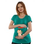 1 1029 Women Prgnancy feeding Tshirt with Rosagulla Printed Design