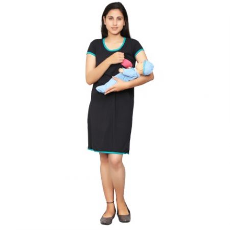 Maternity Feeding Tops Pregnancy T-Shirt For Women - Premium
