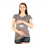 1 789 Women Pregnancy feeding Tshirt with MeMiniMe Printed Design