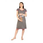 1a 130 Women's Pregnancy Tunic Clothes Nightshirt Amma Benne Dose Top Printed Design