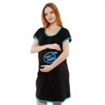 1a 319 Women Pregnancy feeding tunic top with BabyInside Printed Design