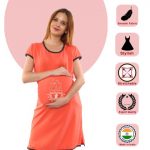1b 70 Women Pregnancy feeding tunic top with Eidrelease Printed Design