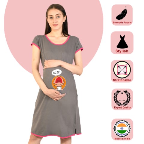 2 387 Women Pregnancy feeding tunic top with Amma bene dosea Printed Design