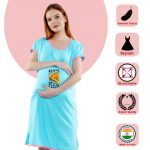 2 416 Women Pregnancy feeding tunic top with Ma pizza Printed Design