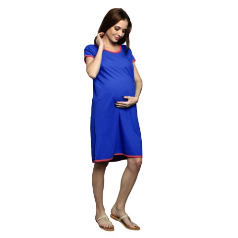 3 466 Women Pregnancy feeding tunic top with Ma Ma Maboroline Printed Design