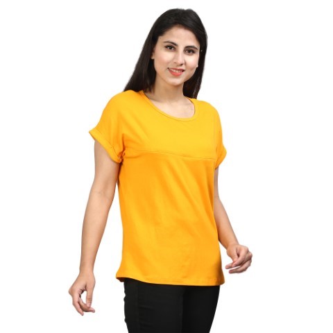 5 941 Women Pregnancy feeding Tshirt with Amma phulihora Printed Design