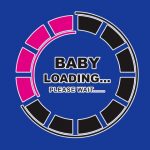 6 632 Women Pregnancy feeding Tshirt with Baby loading Printed Design
