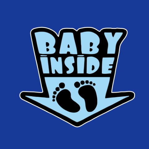 6 684 Women Pregnancy feeding Tshirt with Baby inside Printed Design