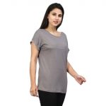 7 602 Women Pregnancy feeding Tshirt with Is it time yet Printed Design